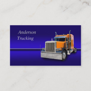 Carte de visite semi-camion