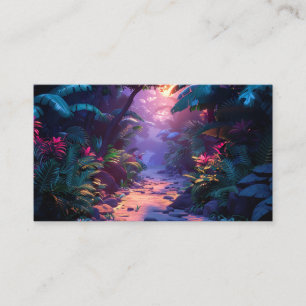Carte De Visite Sentier tropical hawaïen