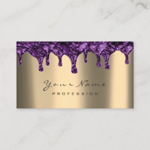 Carte De Visite Sépia violette pourpre de dépilage d'Epilation d