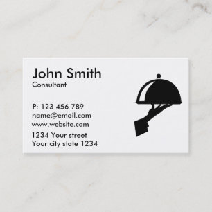 Carte De Visite Serveur de serveur
