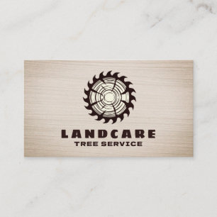 Carte De Visite Service d'ajustement professionnel de l'arborescen