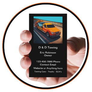 Carte De Visite Service de camion cool