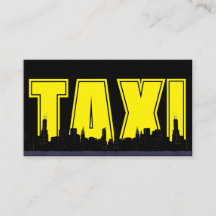 Service de chauffeur de taxi de nuit TAXI jaune