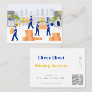 Carte De Visite Service de déplacement Office