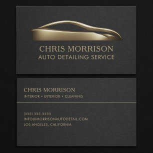 Carte De Visite Service de detailing automobile