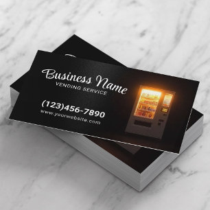 Carte De Visite Service de distributeur automatique professionnel 