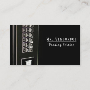 Carte De Visite Service de distributeur de nourriture professionne