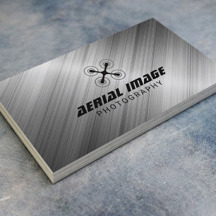 Carte De Visite Service de drone de vidéo et de photographie aérie