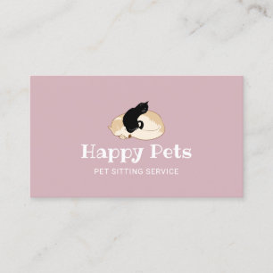 Carte De Visite Service de garde pour animaux de compagnie - Chien