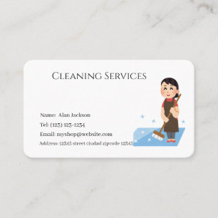 Carte De Visite Service de nettoyage