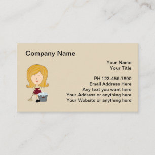 Carte De Visite Service de nettoyage professionnel