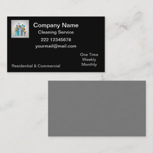 Carte De Visite Service de nettoyage professionnel