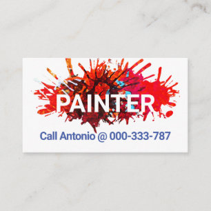 Carte De Visite Service de Peinture murale