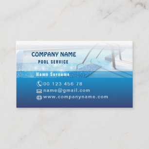 Carte De Visite Service de piscine