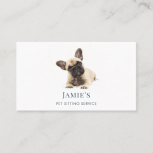 Carte De Visite Service de pose d'animaux