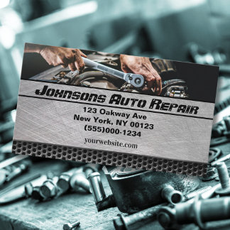 Carte De Visite Service de réparation automatique
