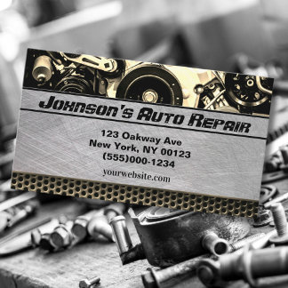 Carte De Visite Service de réparation automatique