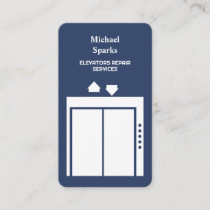Carte De Visite Service de réparation d'ascenseur