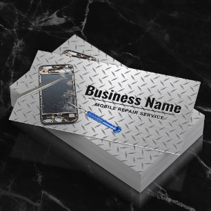 Carte De Visite Service de réparation de téléphone portable profes