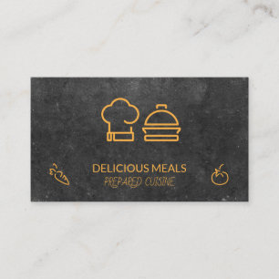 Carte De Visite Service de restauration   Industrie alimentaire   