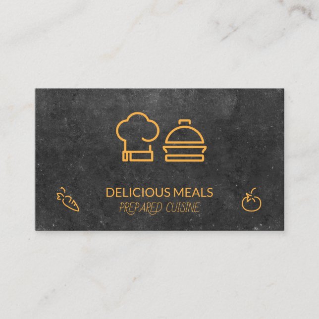 Carte De Visite Service de restauration | Industrie alimentaire |  (Devant)
