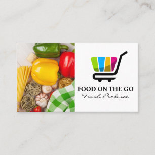 Carte De Visite Service de restauration   Livraison alimentaire   
