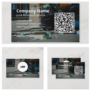 Carte De Visite Service de retrait de déchets