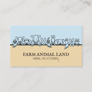 Carte De Visite Service de surveillance de ferme