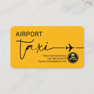 Carte De Visite Service de taxi aérien spécial