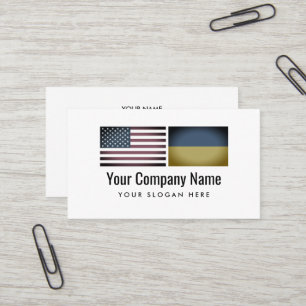 Carte De Visite Service de traduction en ukrainien anglais