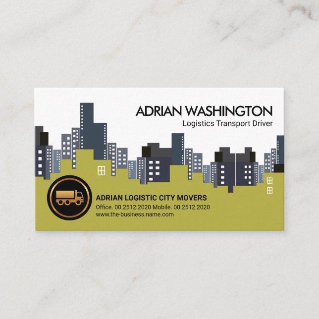 Carte De Visite Service de transport logistique aérien du centre-v (Devant)