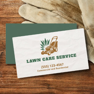 Carte De Visite Service de triage professionnel en laiton
