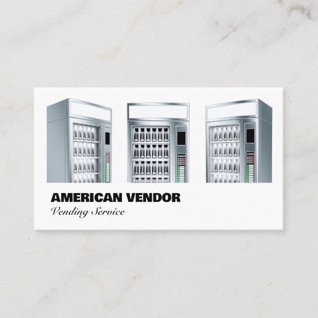 Carte De Visite Service de vente Snack alimentaire du fournisseur (Devant)