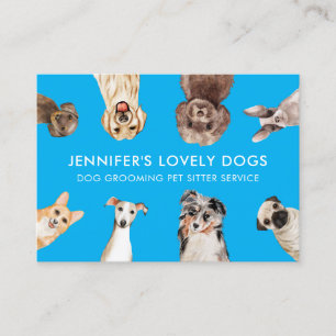 Carte De Visite Service de visite de chiots