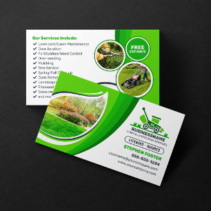 Carte De Visite Service d'enlèvement de la vache à l'atterrissage 