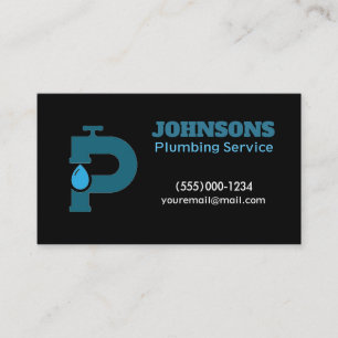 Carte De Visite Service d'entretien des plomberie Handyman