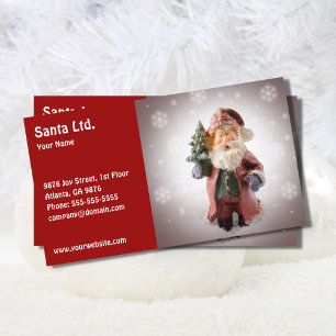 Carte De Visite Service frais de Père Noël