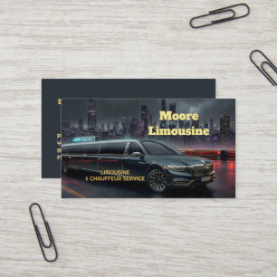 Carte De Visite Service Limo