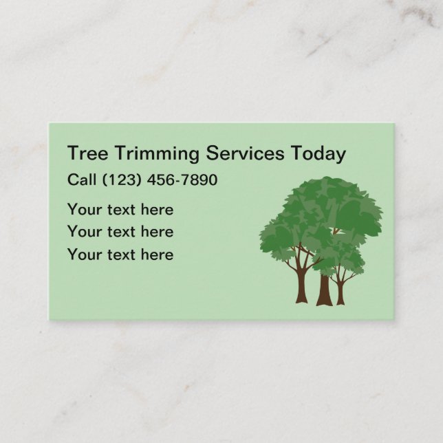 Carte De Visite Service local d'ajustement de l'arborescence (Devant)