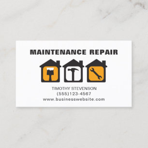 Carte De Visite Service Outils de réparation de maintenance Handym