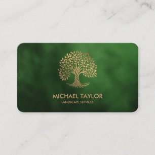 Carte De Visite service paysagiste professionnel et soin de pelous