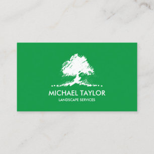 Carte De Visite service paysagiste professionnel et soin de pelous