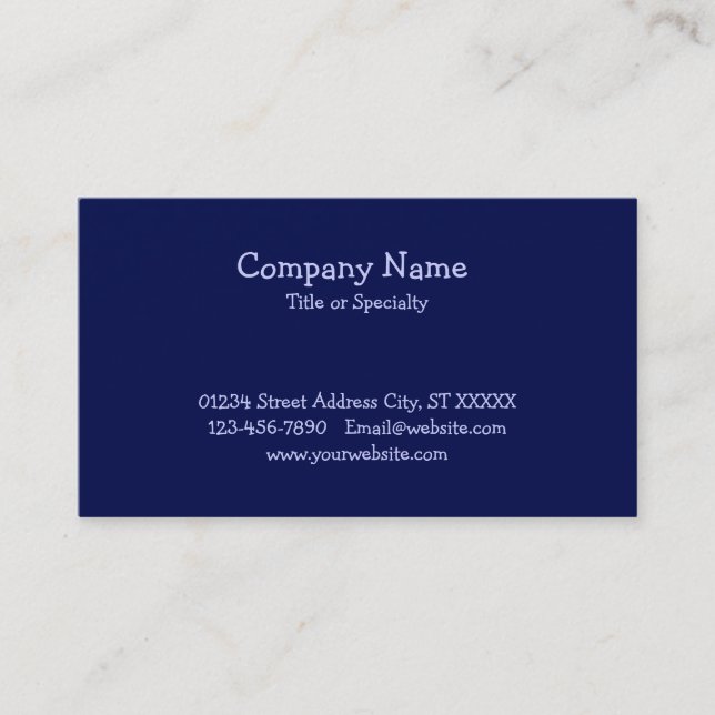 Carte De Visite Service pour animaux de compagnie Empreintes de pa (Devant)