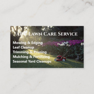 Carte De Visite Service Premium Lawnpro