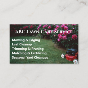 Carte De Visite Service Premium Lawnpro