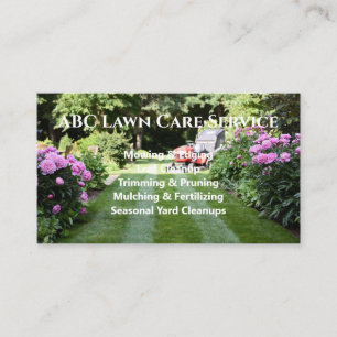 Carte De Visite Service Premium Lawnpro