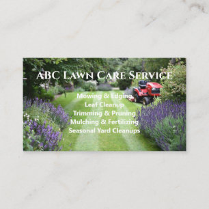 Carte De Visite Service Premium Lawnpro