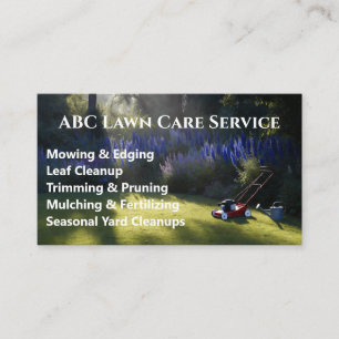 Carte De Visite Service Premium Lawnpro