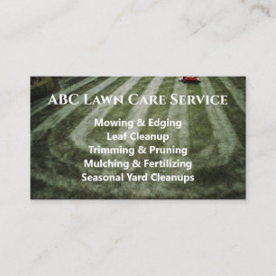 Carte De Visite Service Premium Lawnpro