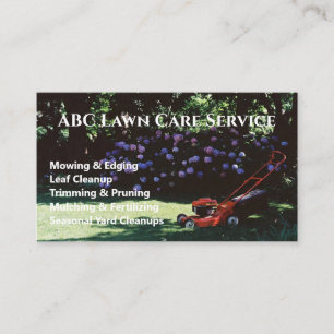 Carte De Visite Service Premium Lawnpro